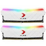 Mémoire RAM - PNY - XLR8 Gaming EPIC-X RGB™ DDR4 3600MHz 2x8GB – White Edition -  (MD16GK2D4360018XWRGB)