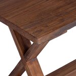 vidaXL banc Naturel 85 x 35 x 47 cm Bois massif de récupération