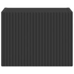 vidaXL Meuble TV mural Noir 60 x 31 x 29.5 cm Bois d'ingénierie