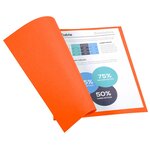 Paquet de 100 chemises Foldyne 180 Orange EXACOMPTA