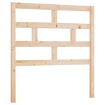 vidaXL Tête de lit 81x4x100 cm Bois massif de pin