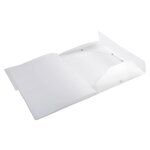 Trieur 3 rab. 8 comp PP Chromaline blanc EXACOMPTA