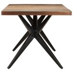 vidaXL Table à manger 200x90x76 cm Bois de récupération massif