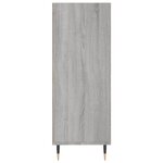 vidaXL Bibliothèque sonoma gris 69 5x32 5x90 cm bois d'ingénierie