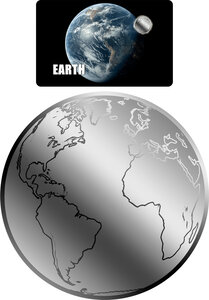 Monnaie EARTH Planet 1/1000 Oz Platine 12$ Liberia 2026 (PRÉCOMMANDE)