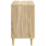vidaXL Buffet Chêne Sonoma 89 x 34 5 x 60 cm Bois d'ingénierie