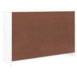 vidaXL Commode ALTA blanc 112x35x73 cm bois massif de pin