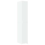 vidaXL Armoire de rangement mince blanc 30x42 5x225 cm