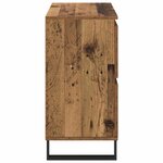 vidaXL Buffets 2 Pièces Bois ancien 120 x 35 x 70 cm Bois d'ingénierie