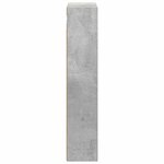 vidaXL Armoire murale de salle de bain Gris Béton 40 x 14 x 70 cm