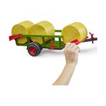 Bruder 02204 - Ramasseuse de ballots avec 3 ballots