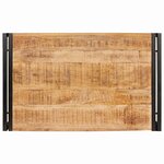 vidaXL Étagère de salle de bain avec étagère 80 x 50 x 23 cm