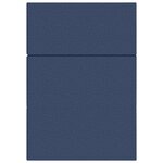 vidaXL Canapé-lit pliable 140 x 67 x 45 cm Bleu