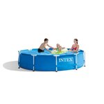 INTEX Kit piscine tubulaire ronde Métal Frame - Ø 305 x 76 cm