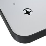 Miroir décoration moderne design LED pour salle de bain 70 x 50 cm noir 03_0010165