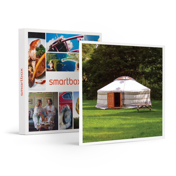 Séjour original de 4 jours en yourte en famille en lozère - smartbox - coffret cadeau séjour