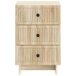 vidaXL Cabinet de chevet avec tiroir Chêne Sonoma 43 x 41 x 66 5 cm