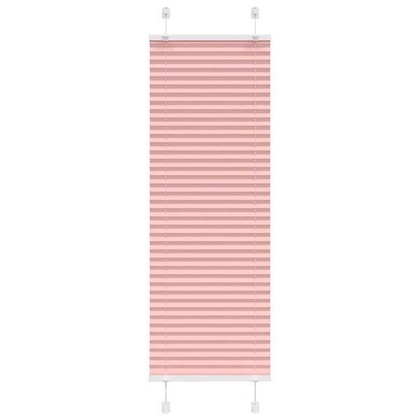 vidaXL Store plissé rose 50x150 cm largeur du tissu 49 4 cm polyester