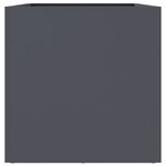 vidaXL Jardinière anthracite 62x30x29 cm acier laminé à froid