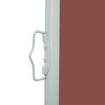 vidaXL Auvent latéral rétractable 140 x 300 cm Marron