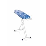Leifheit 72563 Table a repasser  AirBoard Solid M, avec housse Thermo Reflect, planche a repasser ajustable avec repose-fer