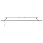 vidaXL Auvent rétractable automatique anthracite et blanc 500x300 cm