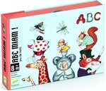 Jeux de cartes de lettres ABC Miam