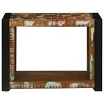 vidaXL Cube Mural Marron 55 x 35 x 40 cm Bois massif de récupération