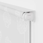 vidaXL Store roulant de douche 120x240 cm Étoile de mer