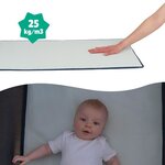 Lit parapluie avec matelas facile à plier et déplier - Léger et compact avec sac de transport