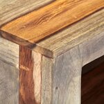 vidaXL Meuble TV Bois massif 130x30x40 cm