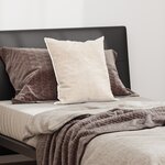 vidaXL Oreiller Blanc 50 x 50 cm 130gsm 100  coton