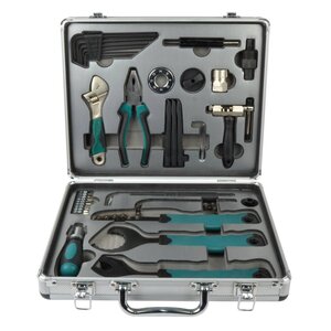 Brüder Mannesmann Ensemble d'outils de vélo 33 Pièces