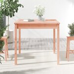 vidaXL Table de jardin 82 5x82 5x76 cm bois massif de douglas