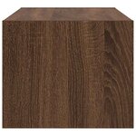vidaXL Meuble TV 2 Pièces chêne marron 60x31x25 5 cm bois d'ingénierie