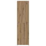 vidaXL Haut Armoire 2 Pièces Chêne artisanal 50 x 42 5 x 185 cm
