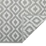 vidaXL Tapis d'extérieur Gris 190x290 cm PP
