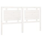 vidaXL Tête de lit Blanc 165 5x4x100 cm Bois massif de pin