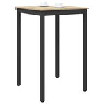 vidaXL Table de salle à manger / Table de repas Bois d'ingénierie