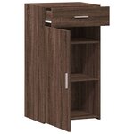 vidaXL Buffet chêne marron 50x42 5x93 cm bois d'ingénierie