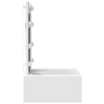 vidaXL Table de Toilette Blanc 60 x 40 x 70 cm Bois d'ingénierie