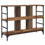 vidaXL Buffet Marron 102 x 32 x 73.5 cm Bois d'ingénierie