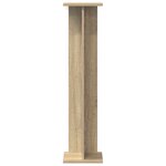 vidaXL Support de Plante 2 pc Chêne Sonoma 25 x 25 5 x 100 5 cm