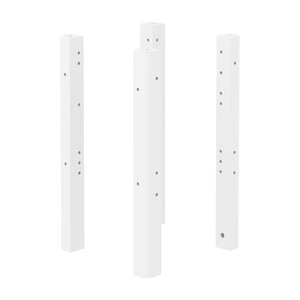 Flexa WHITE Jeu de pieds pour transformer le lit Montessori en lit simple Blanc