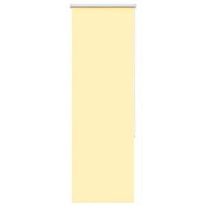 vidaXL Store enrouleur occultant jaune largeur du tissu 55 7 cm