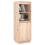 vidaXL Buffet haut 37x34x110 cm Bois massif de pin