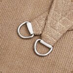 vidaXL Voile d'ombrage 160 g/m² Taupe 3 6x3 6x3 6 m PEHD