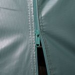Vidaxl tente amovible pour bétail pvc 550 g/m² 3 3 x 3 2 m vert foncé