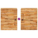vidaXL Cabinet de Salle de Bain Suspendu Naturel 38 x 33 x 48 cm