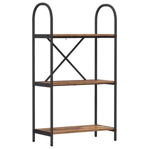 vidaXL Étagère Bois ancien 60 x 30 x 109 cm Bois d'ingénierie